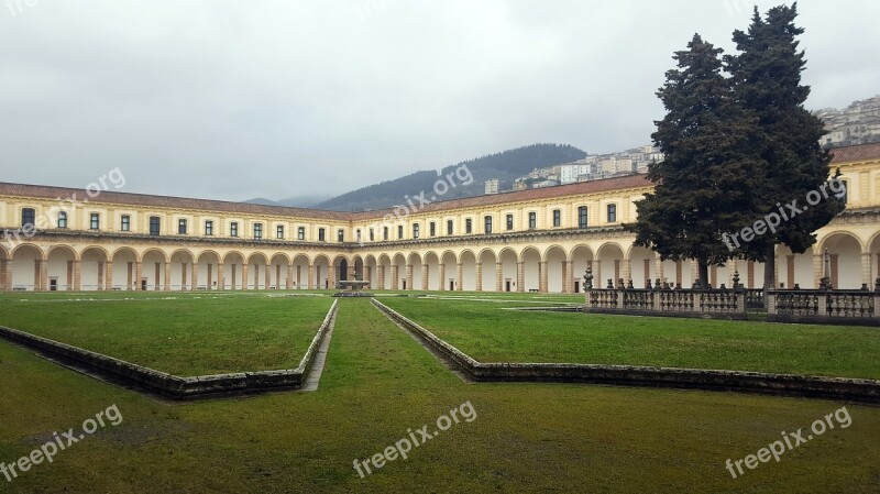 The Certosa Di Padula Salvatore Monetti Monument Chartreuse Savior