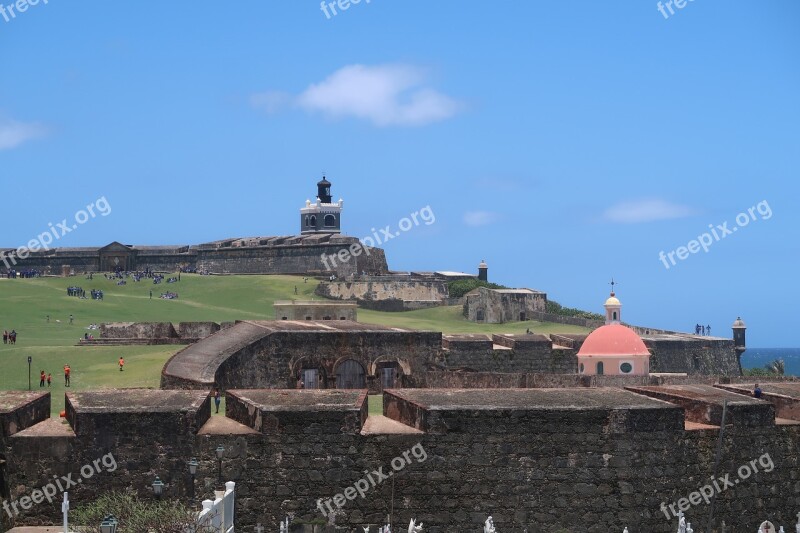 Puerto Rico San Juan Fort Free Photos