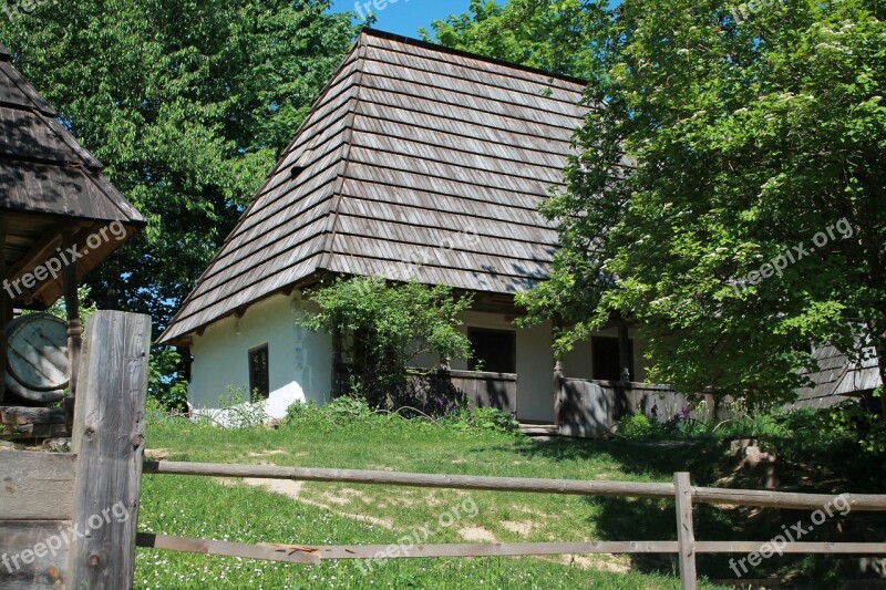 Rural Hut Ukrainian Hata Village Cottage Ukraine