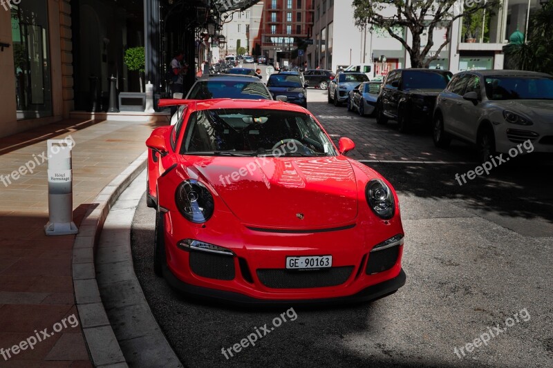 Porsche Gt3rs Car Motor Horsepower