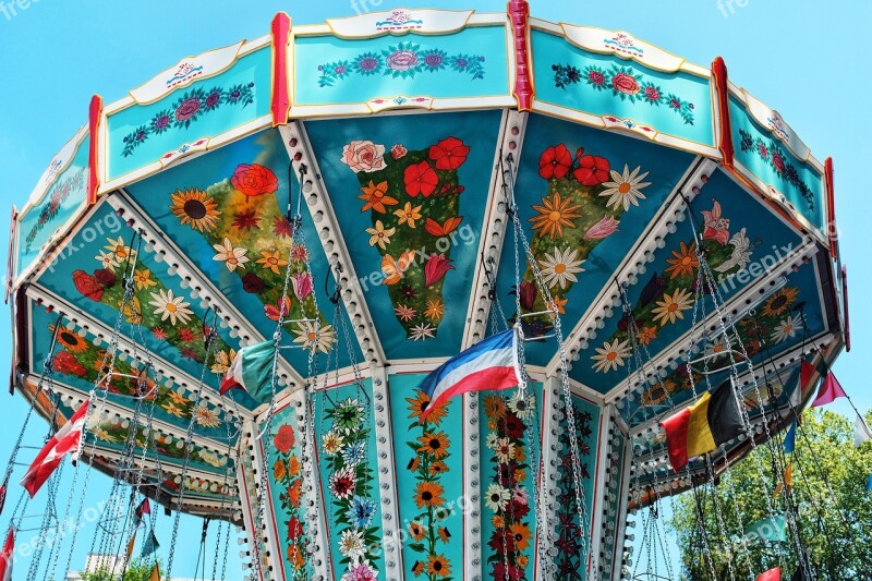 Fair Carousel Year Market Folk Festival Rides