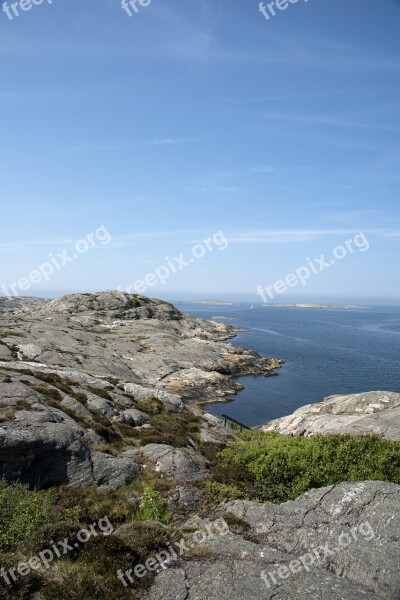 Coastal Cliffs Sea Water Landscapes