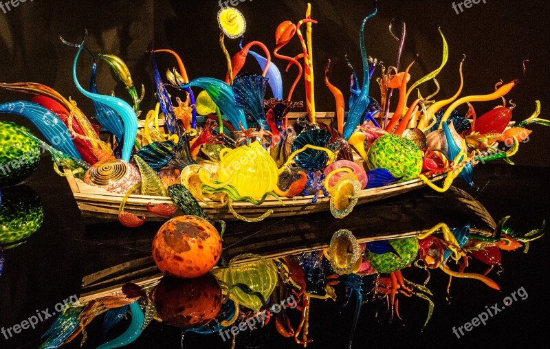 Chihuly Glass Tourism Colorful Creative