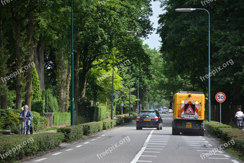 Kerkewijk Street Avenue Veenendaal Sweep