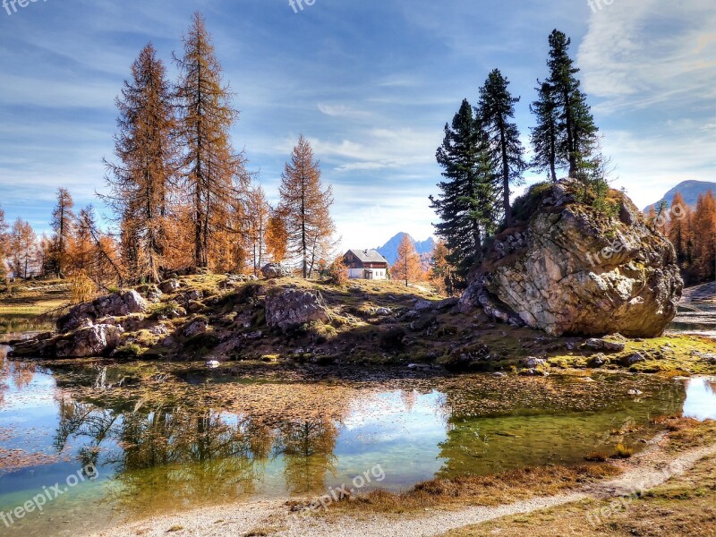 Dolomites Mountains Italy Alpine Nature