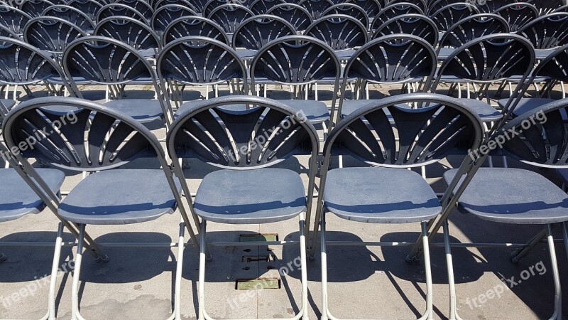 Chairs Stage Stadium Chair Sit