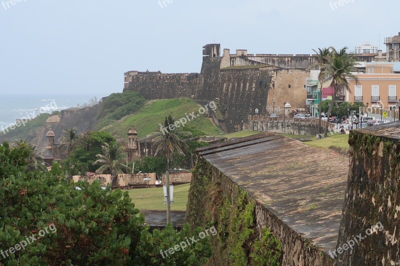 Puerto Rico San Juan Fortress Free Photos