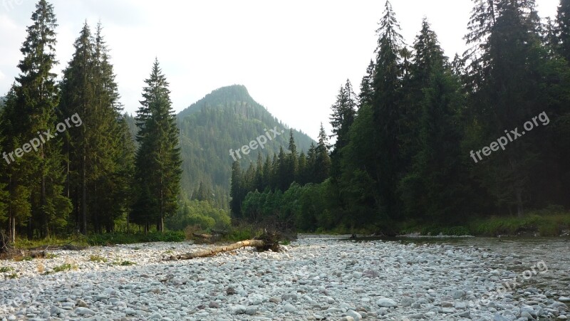 Tatry Poland Mountains Landscape Nature