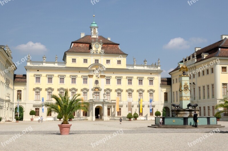 Castle Ludwigsburg Germany Baroque Residenzschloss Württemberg