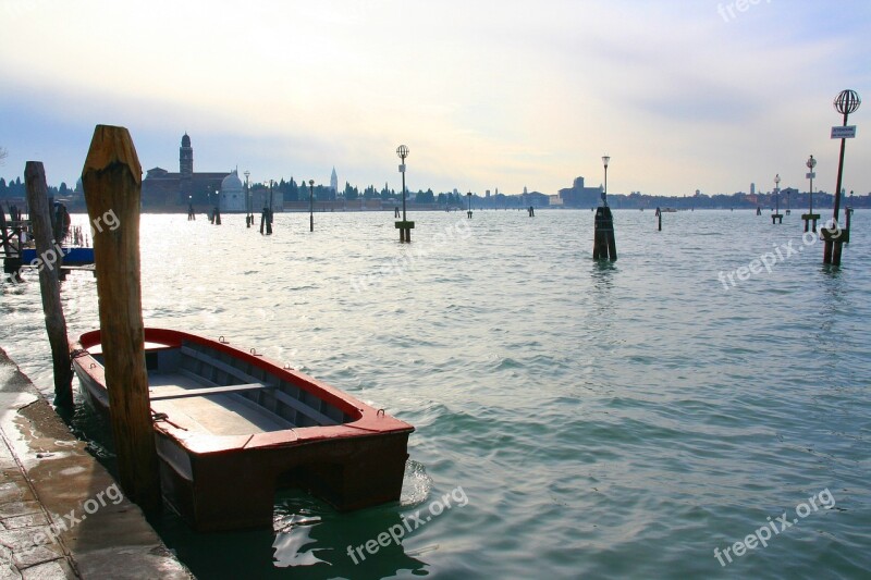 Boat Venice Venice Italy Europe Italy