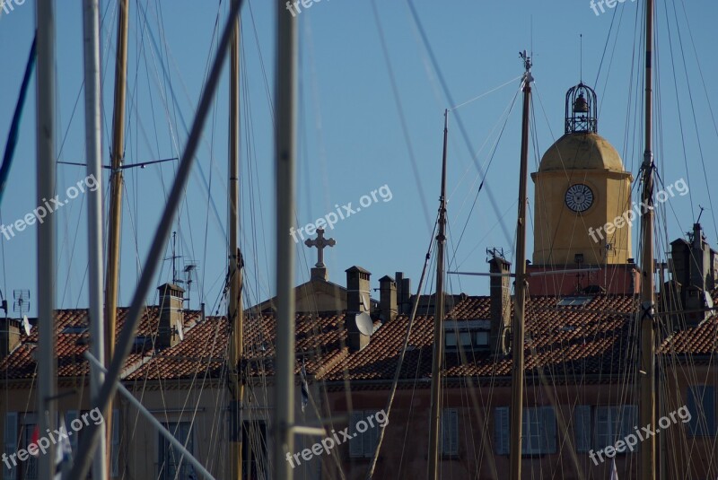 Summer Saint-tropez Port Dome France