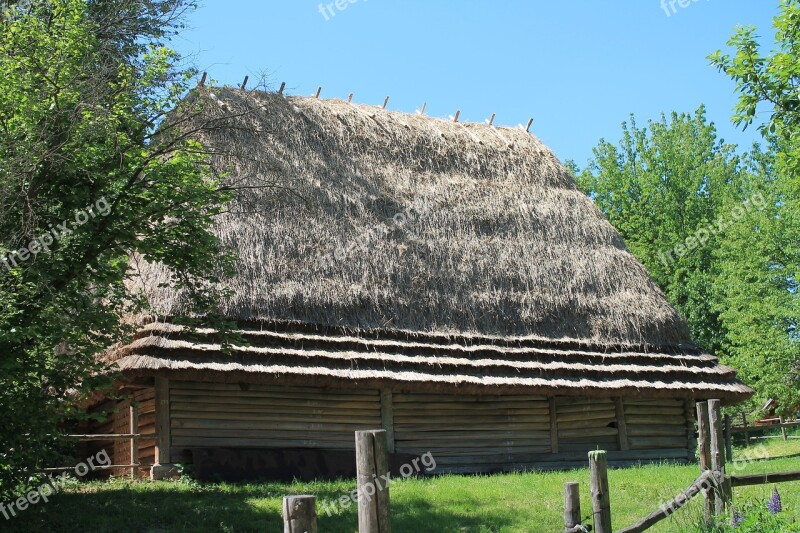 Hut Cottage Ukrainian Hata Ukraine Lviv