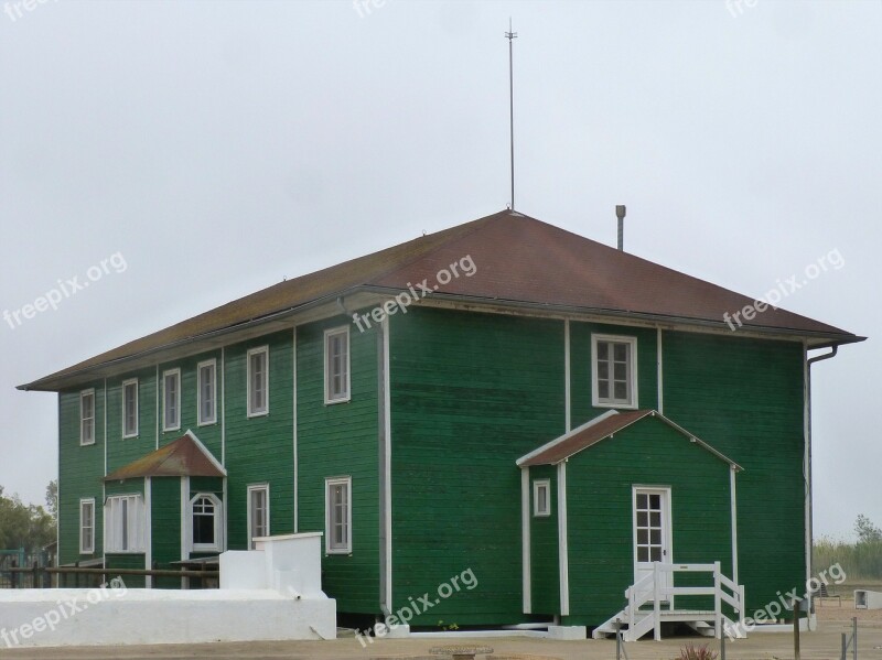 House Wooden House Green House Ebro Delta Free Photos