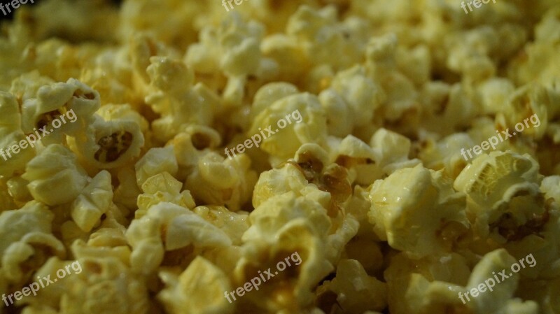 Popcorn Cinema Snack Film Food