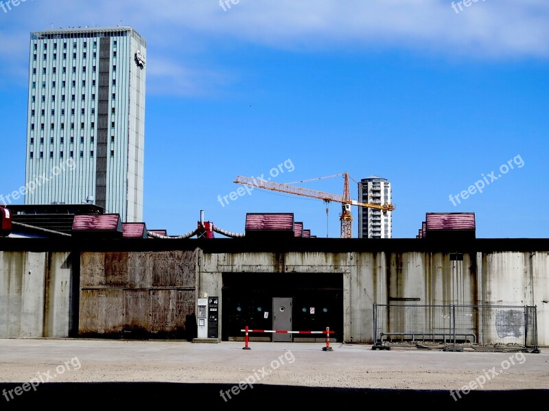 Towers Demolition Industrial Abandoned Industrial Building