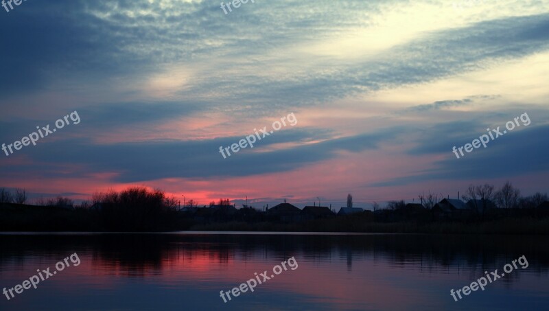 Sunset Evening Shore Free Photos