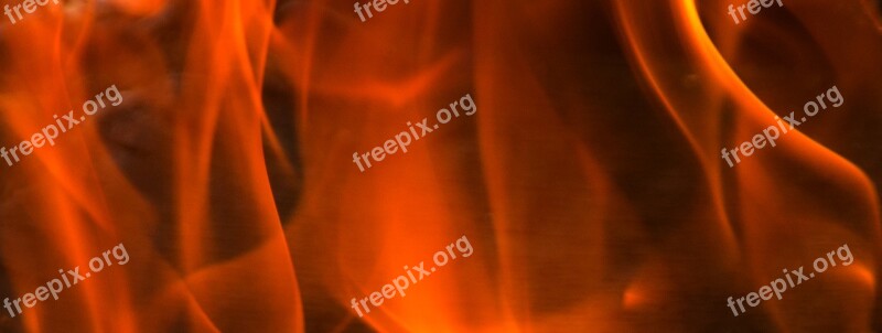 Fire Background Burn Banner Abstract