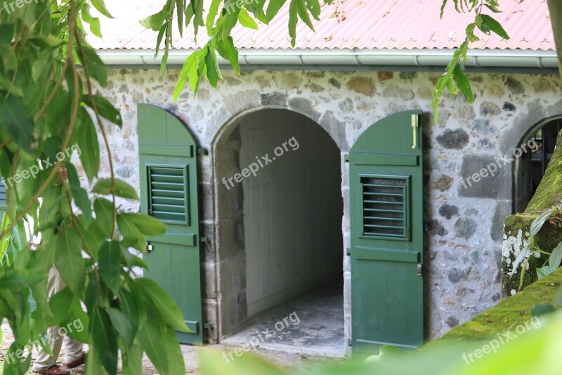 Martinique House Colonial Caribbean Window