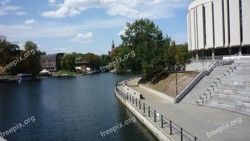 Bydgoszcz Poland Brda Landscape River