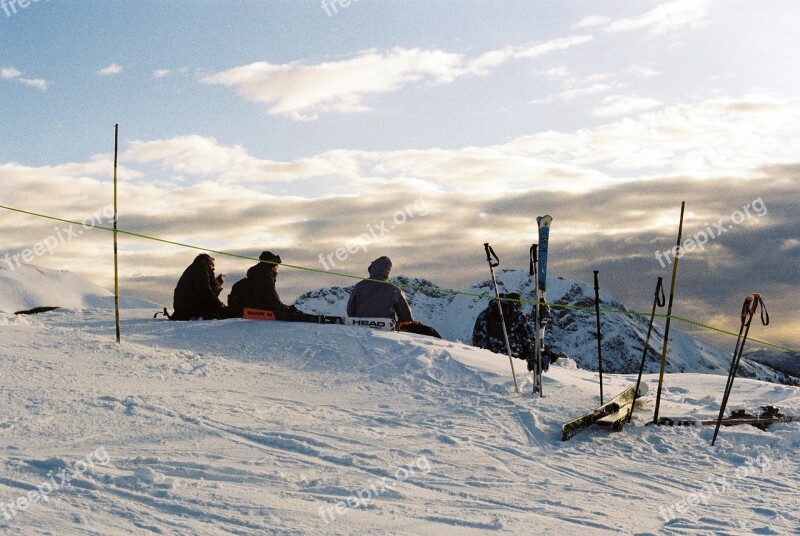 Alps Mountain Snow Winter Swiss