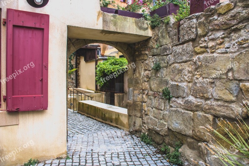 People Street Paving Stones Empedrado Traditional