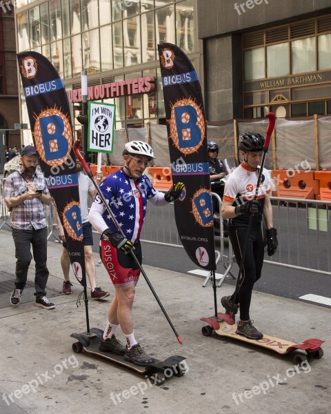 New York Manhattan March For Science Protest Marcher