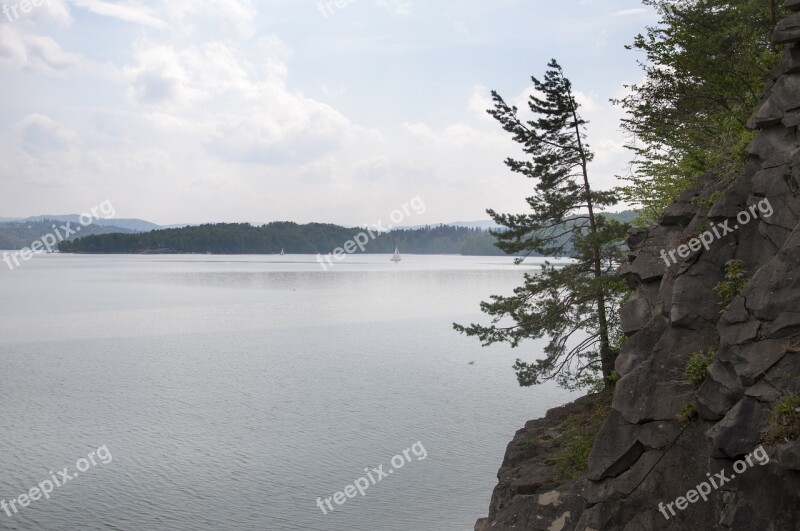 Solinski Bay Water Lake Solina Lagoon