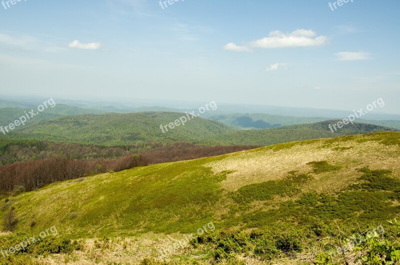 Landscape Mountains Nature Top View Tops