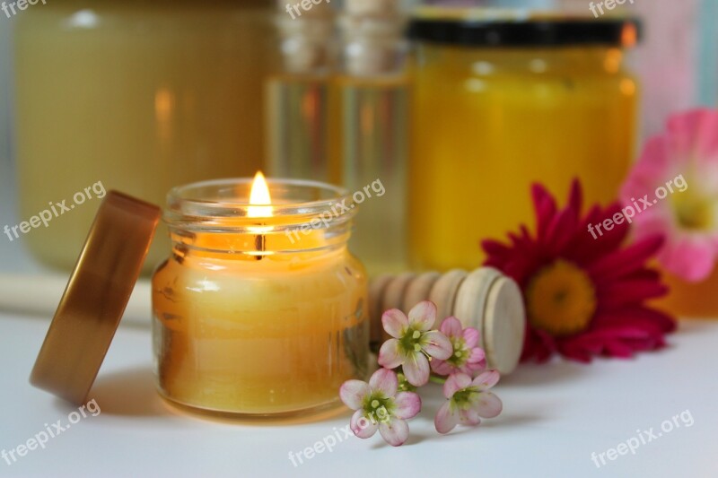 Beeswax Candle Beeswax Honey Products Still Life Bee