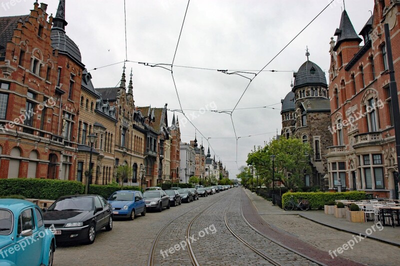 Belgium 2015 Antwerp District Of Zurenborg Architecture Free Photos