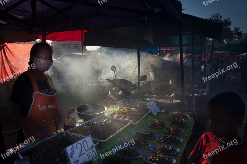 Market Thailand Food People Marketplace