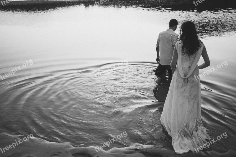 Casal Beach Love Romantic Boyfriends