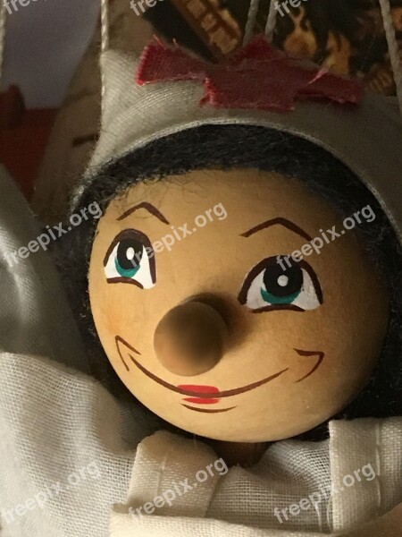 Hand Puppet Face Funny Colorful Doll Face