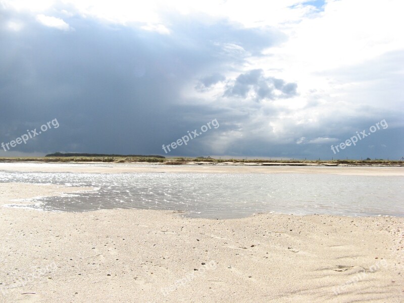 North Sea Dune Sandy Beach Dunes By The Sea Free Photos