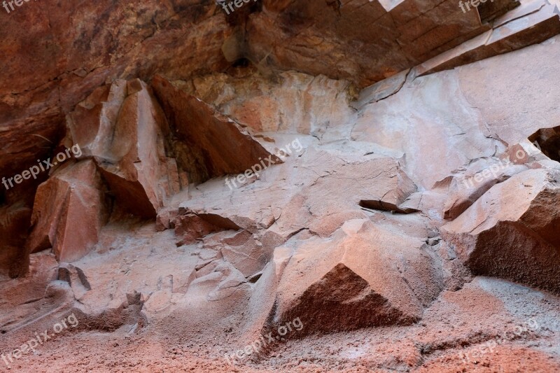 Rock Niche Nature Red Rock Rock Formations