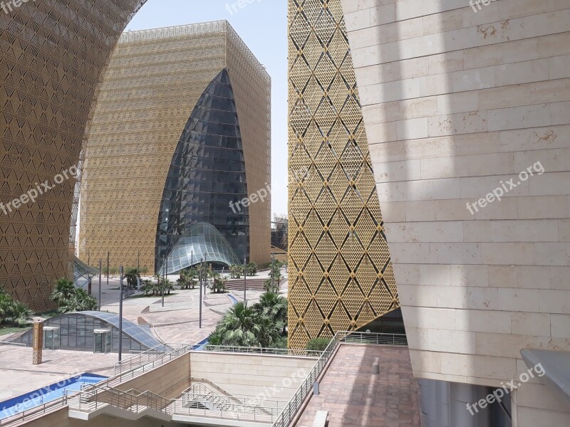 Architecture Digital City Riyadh Futuristic Building