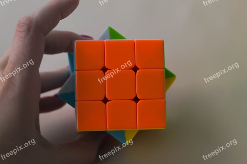 Brain Cube Abstract Toy Think