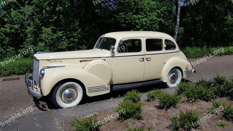 Packard Oldtimer Car Retro Automotive