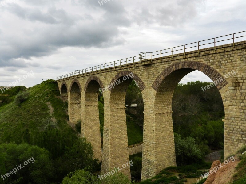 Bridge Brick Old Train Bridge Iran