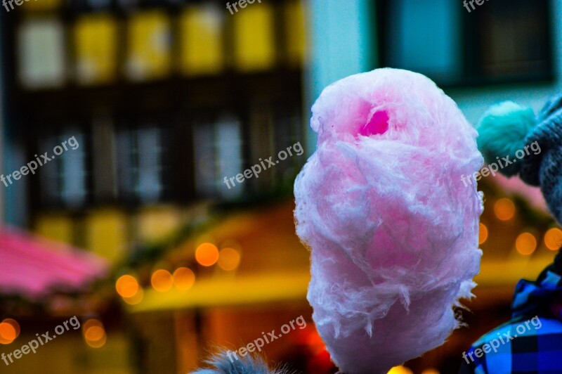 Cotton Candy Christmas Market Weihnactsmarkt Traditional Germany