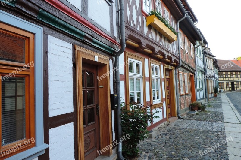 Wernigerode Historic Center Truss Free Photos