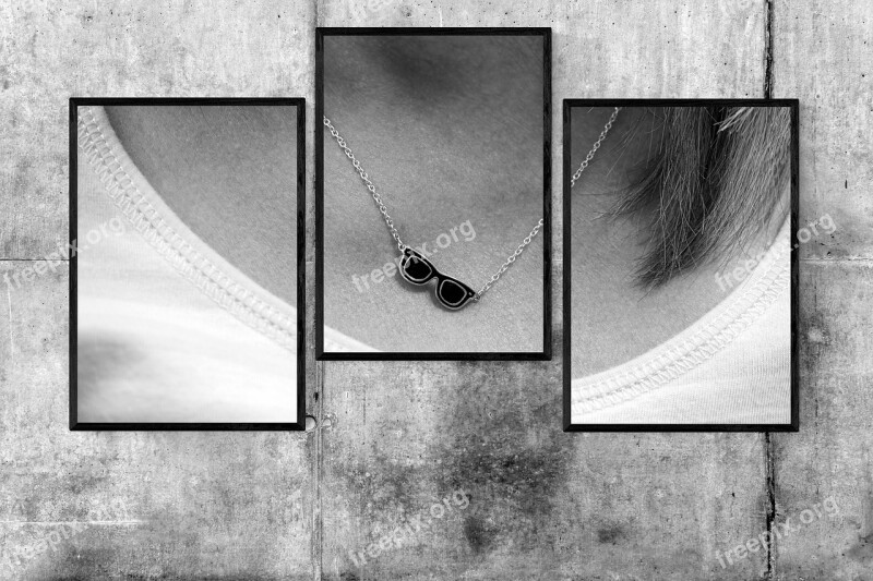 Black And White Woman Necklace Casey Neistat Candice Pool Jewellery