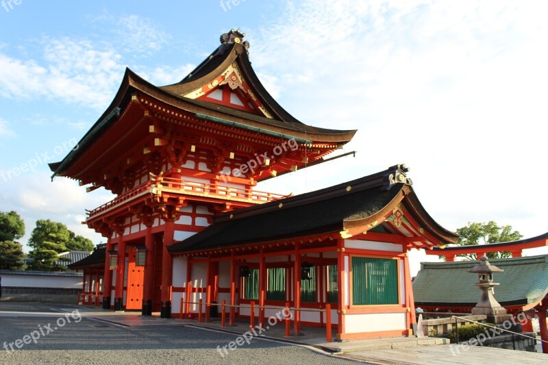 Fushimi Inari Kyoto Fushimiinari Japan East