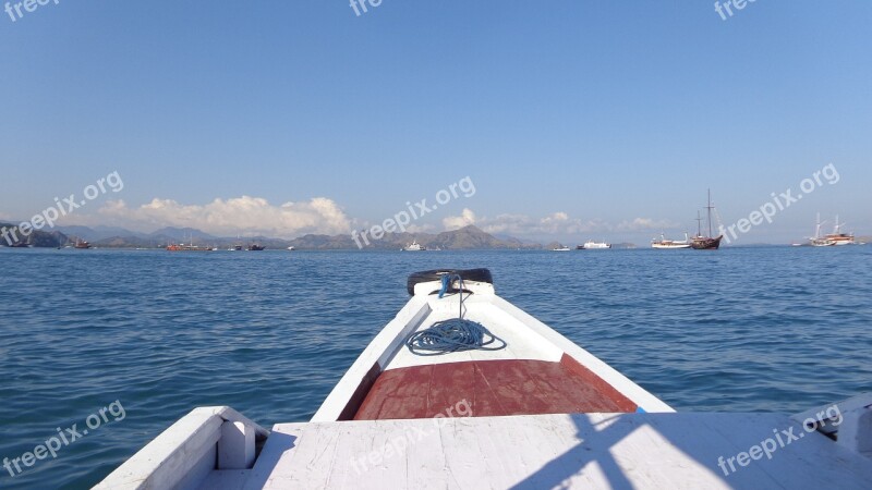 Boat Harbour Labuan Bajo Komodo Island Free Photos