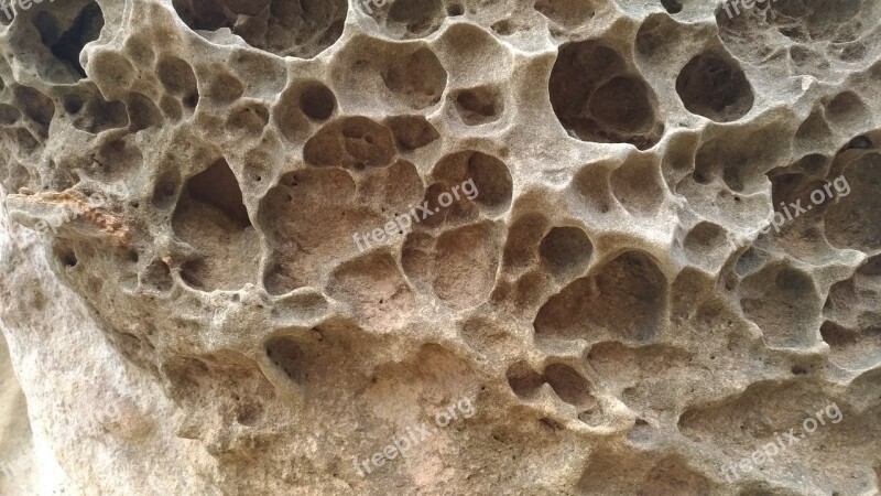 Yehliu Stone Cave Texture Hole In The Wall