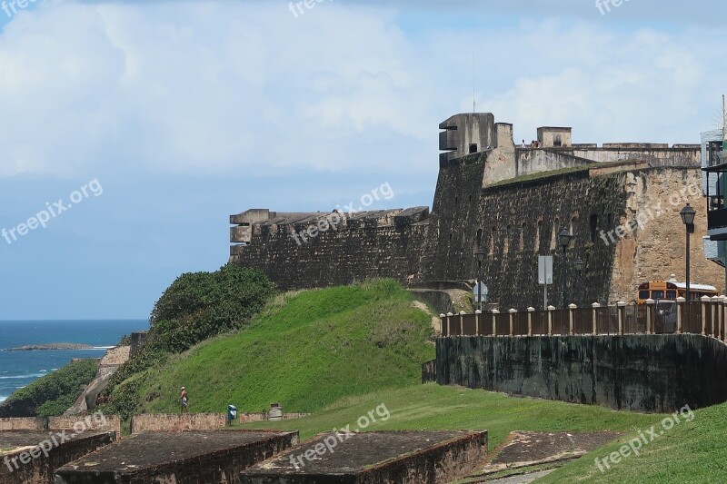 Puerto Rico San Juan Fort Free Photos