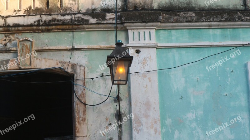 Havana Cuba Lantern Historic Center Free Photos