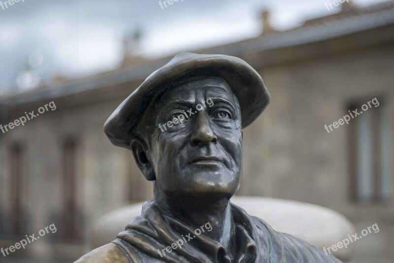 Celedón Statue Sculpture Basque Country Euskadi