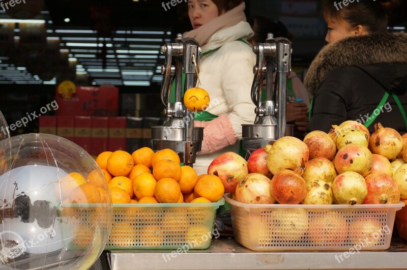 Fruits Oranges Fruit Juice Staring Free Photos