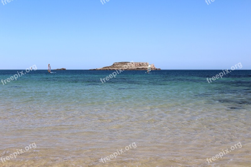 Beach Perfect Windsurf Summer Ocean